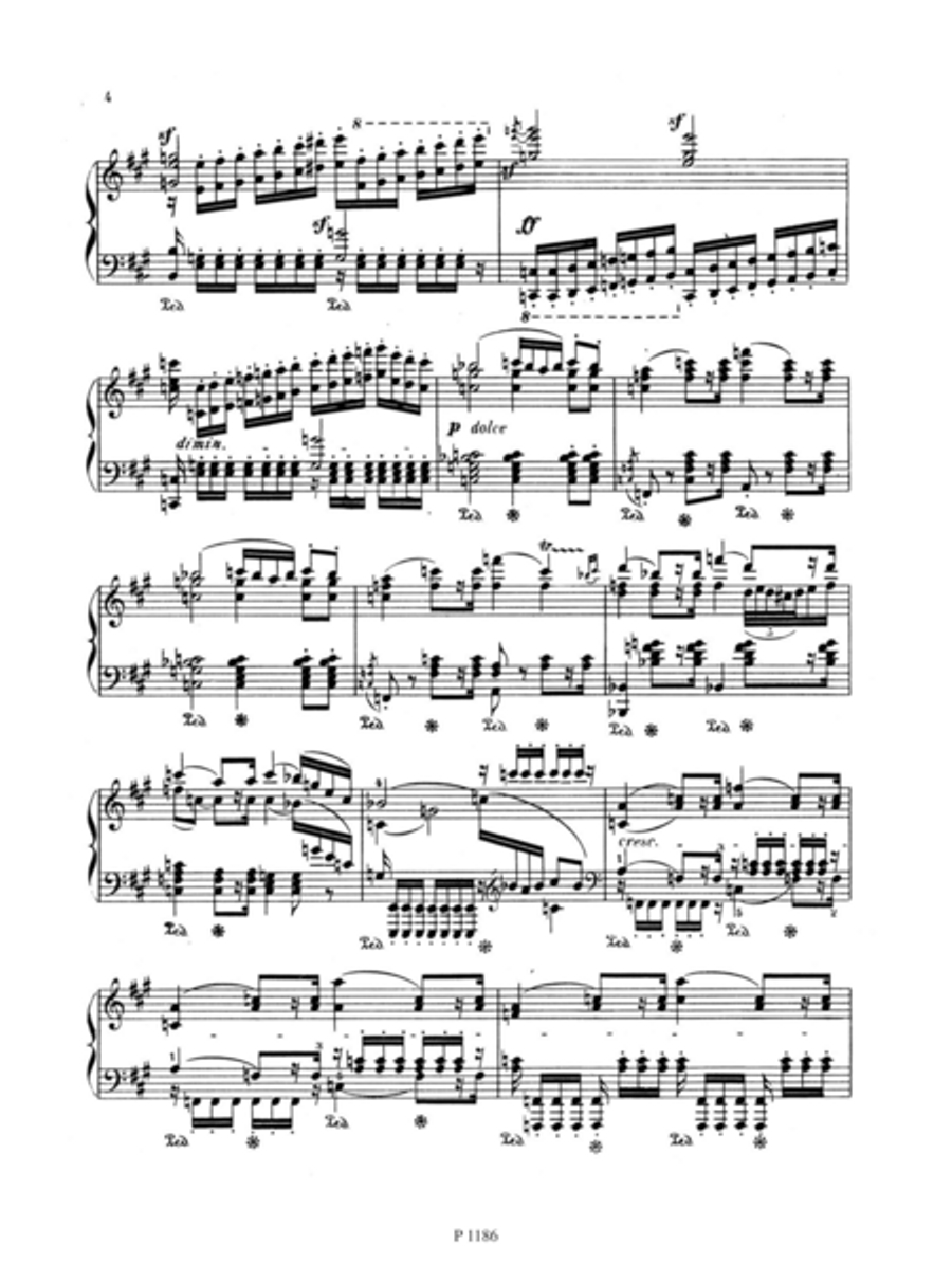 Symphonie No. 7 en La maj. Op. 92 Piano Solo scores gallery preview page 5