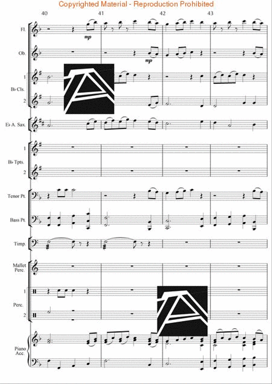 Jazz Suite No. 2 – Dance I Concert Band scores gallery preview page 10