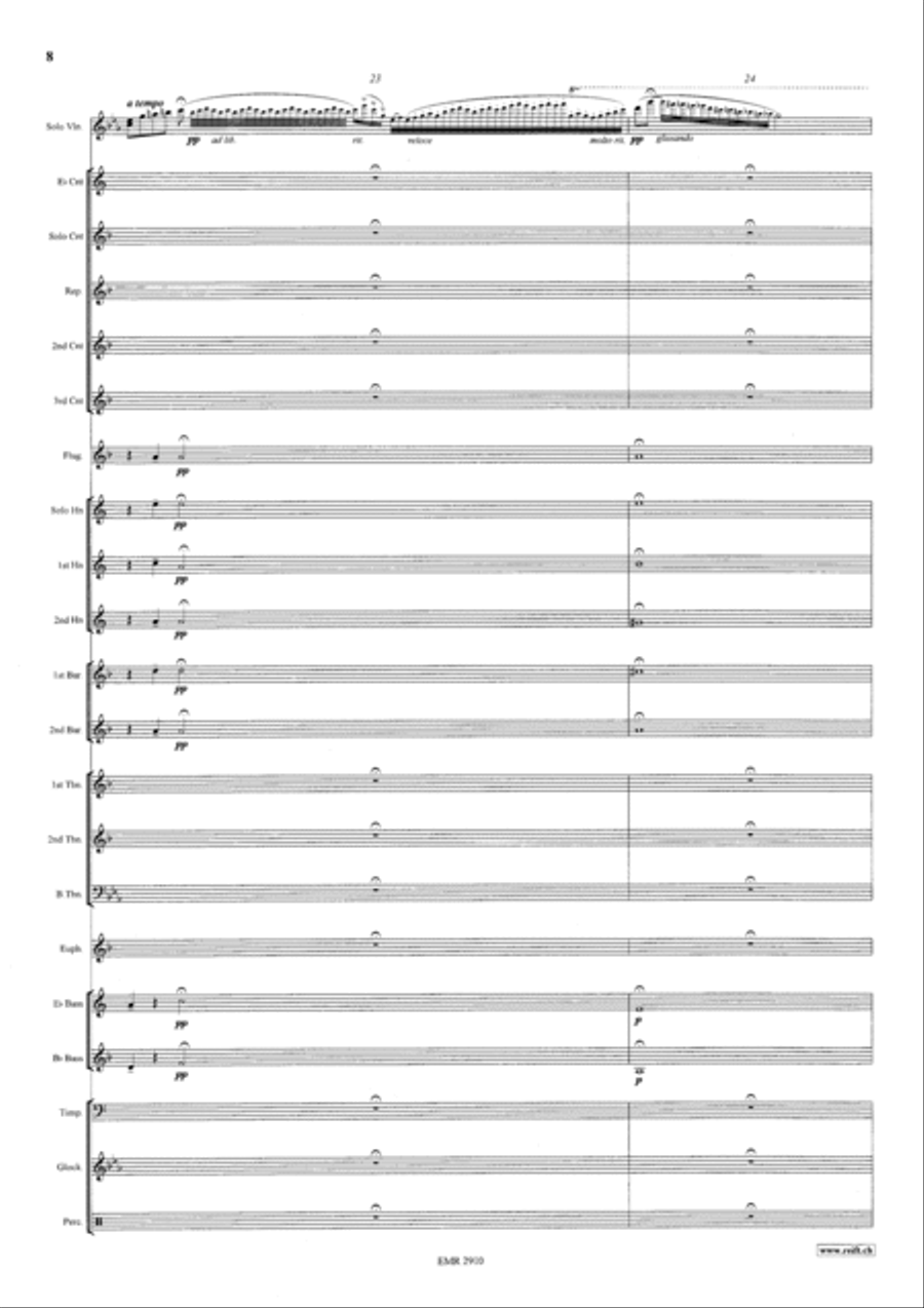 Zigeunerweisen Zigeunerweisen Brass Band scores gallery preview page 9