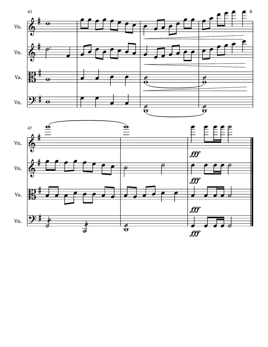 Count Your Blessings Count Your Blessings String Orchestra scores gallery preview page 6