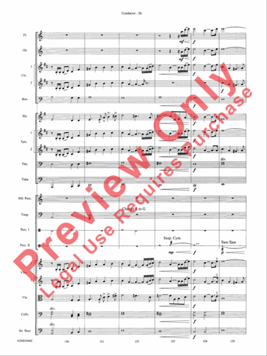 The Lord of the Rings: The Two Towers, Highlights from Full Orchestra scores gallery preview page 29