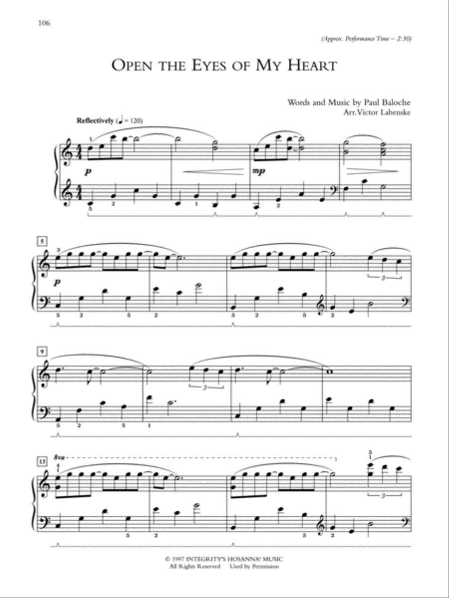 Sunday Morning Praise Companion Piano Solo scores gallery preview page 9