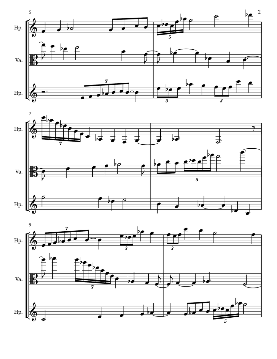 Children's Musing 42 Small Ensemble scores gallery preview page 2