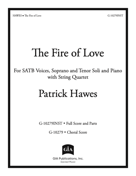 The Fire of Love - Full Score and Parts