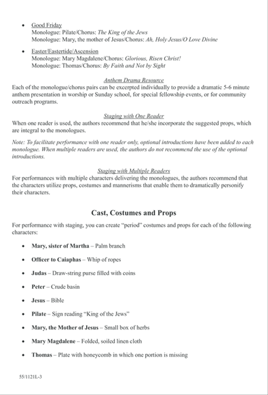 Touched by the Christ Touched by the Christ 3-Part scores gallery preview page 4