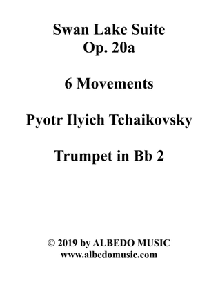 Book cover for Swan Lake Suite, 6 Movements and 8 Movements - Trumpet in Bb 2 (Transposed Part)