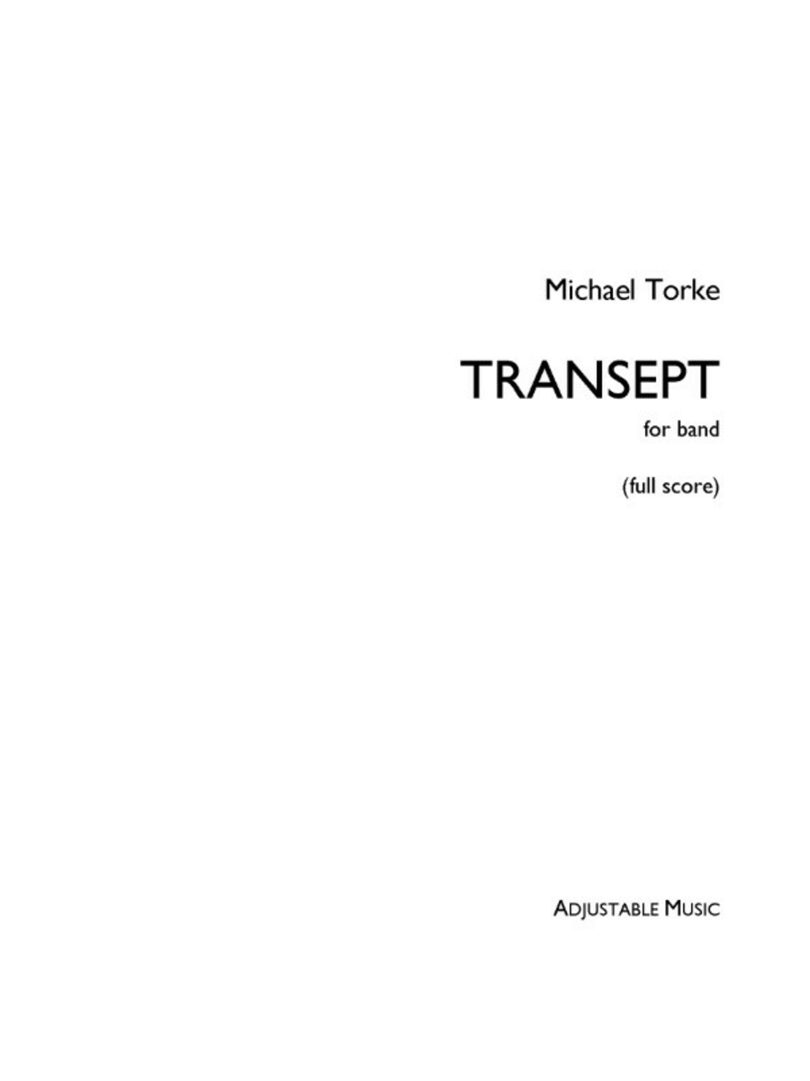 Transept Transept Concert Band scores gallery preview page 1