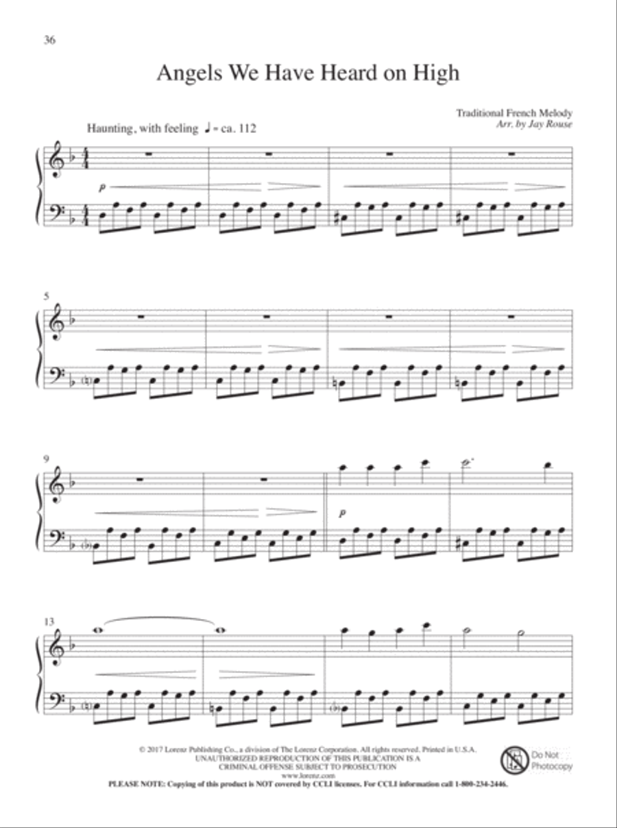A Still and Silent Night A Still and Silent Night Piano Solo scores gallery preview page 16