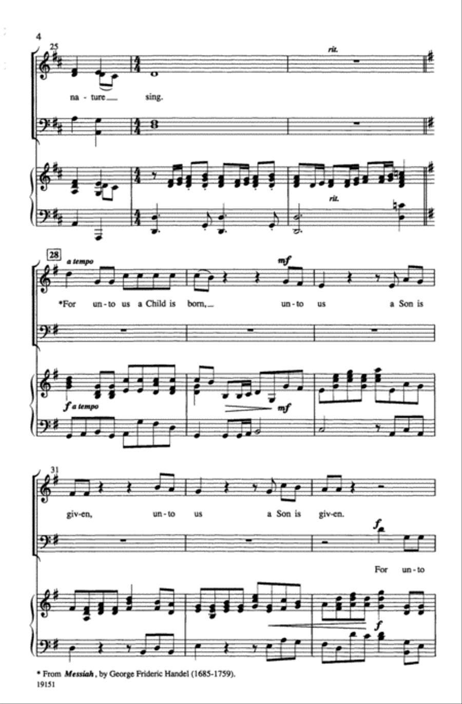 Sing Joy! Choir scores gallery preview page 3