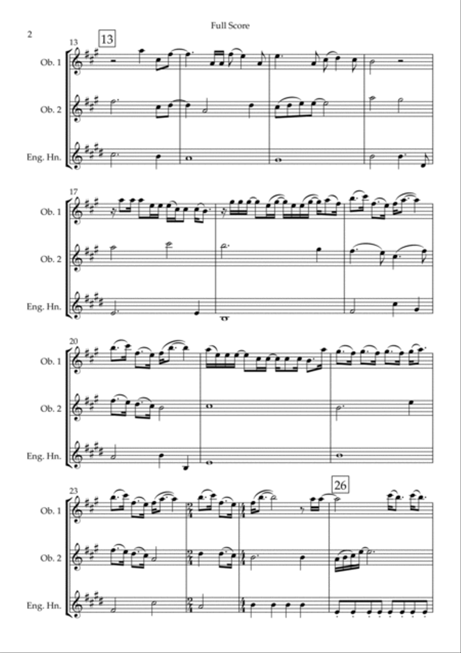 Never Enough Woodwind Trio scores gallery preview page 2