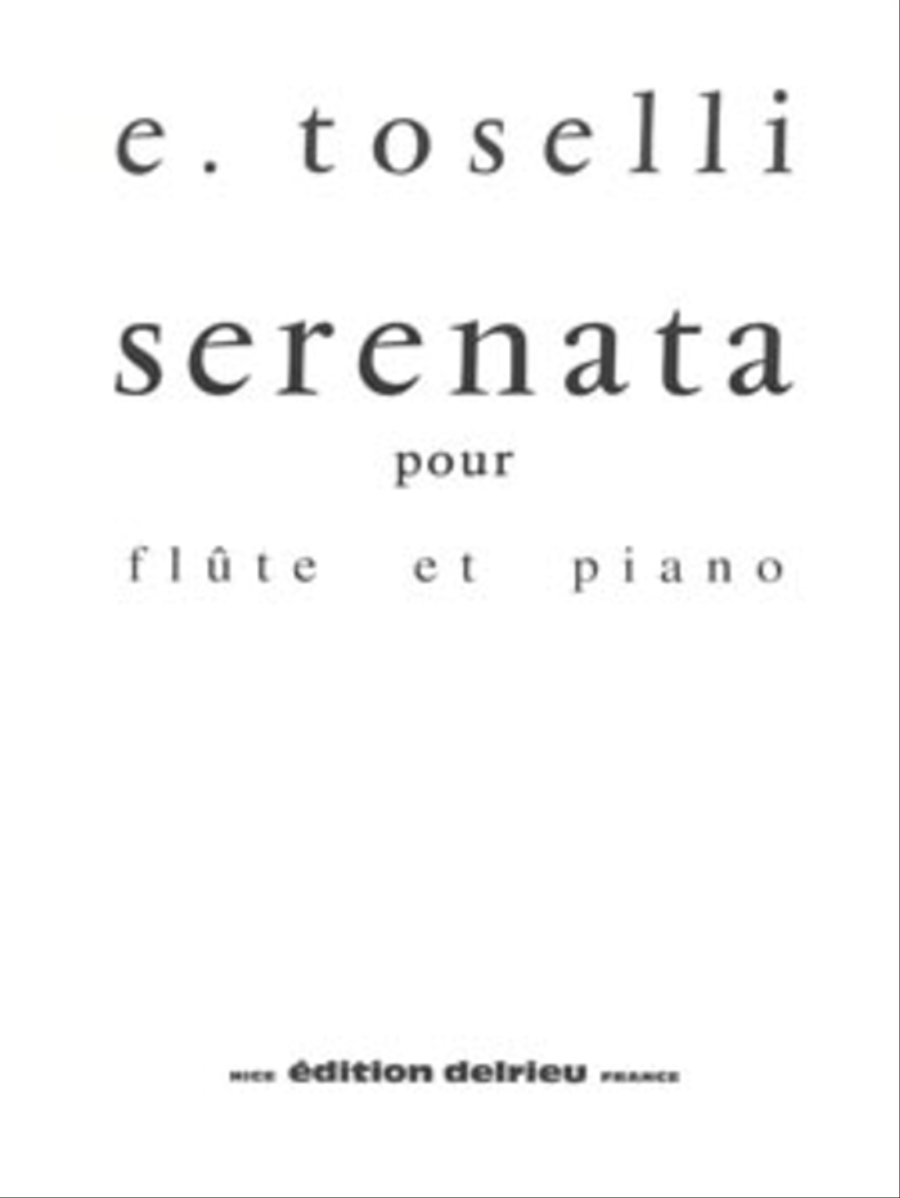 Serenata Op. 6 Serenata Op. 6 Flute Solo scores gallery preview page 1