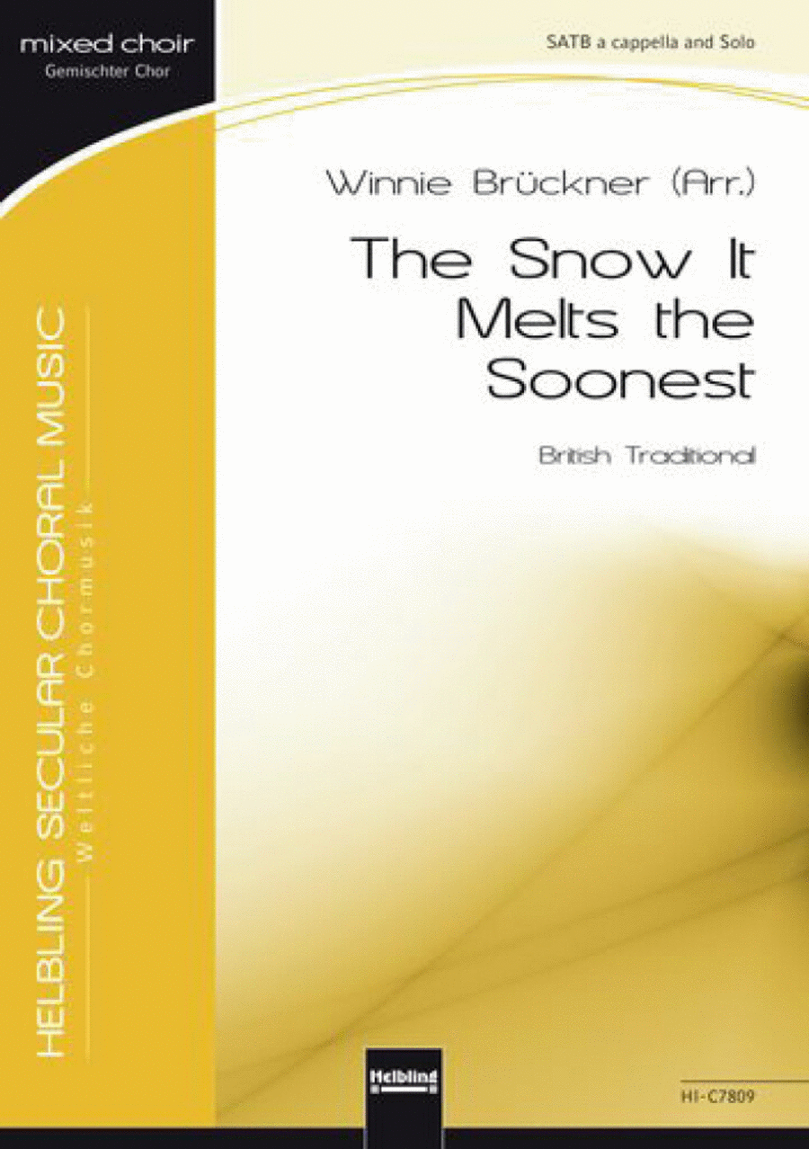 The Snow It Melts the Soonest 4-Part scores gallery preview page 1