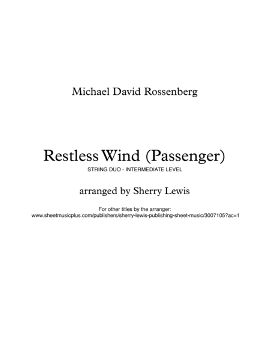 Restless Wind String Duet scores gallery preview page 2