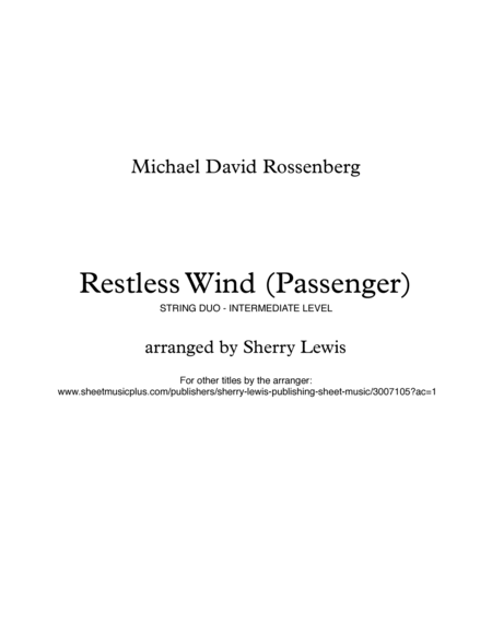 Restless Wind image number null