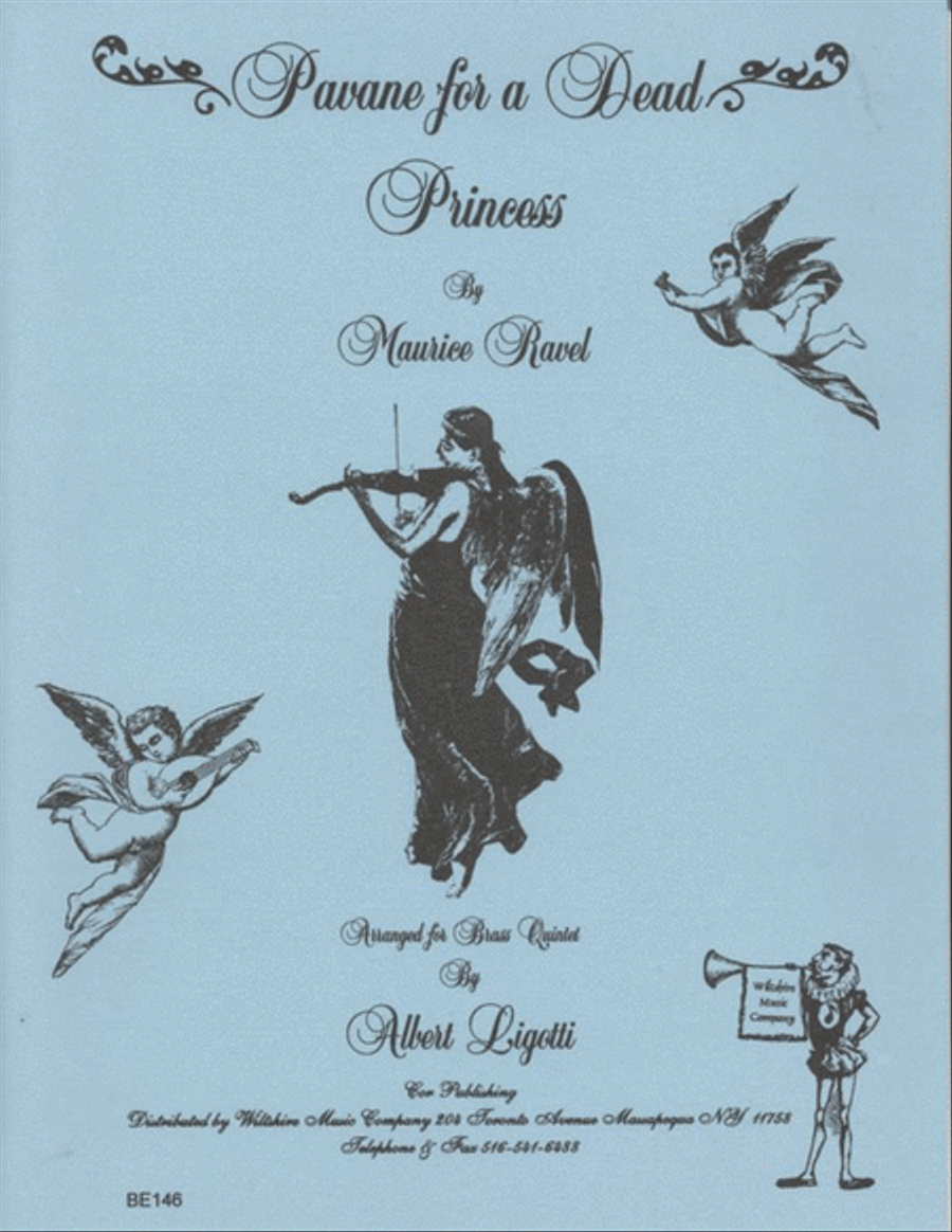 Pavanne for a Dead Princess (Albert Ligotti) Brass Quintet scores gallery preview page 1