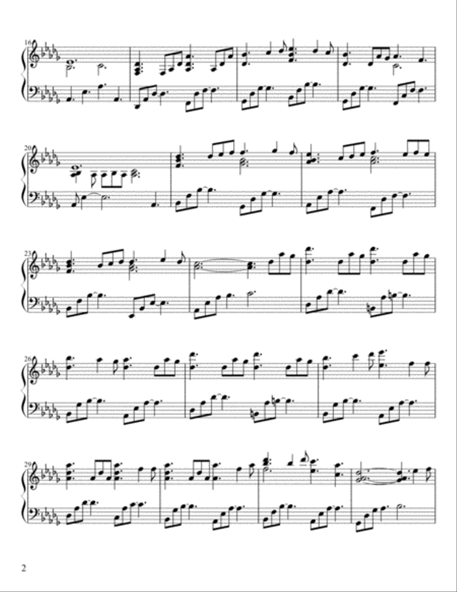 Second Star to the Right Second Star to the Right Piano Solo scores gallery preview page 2