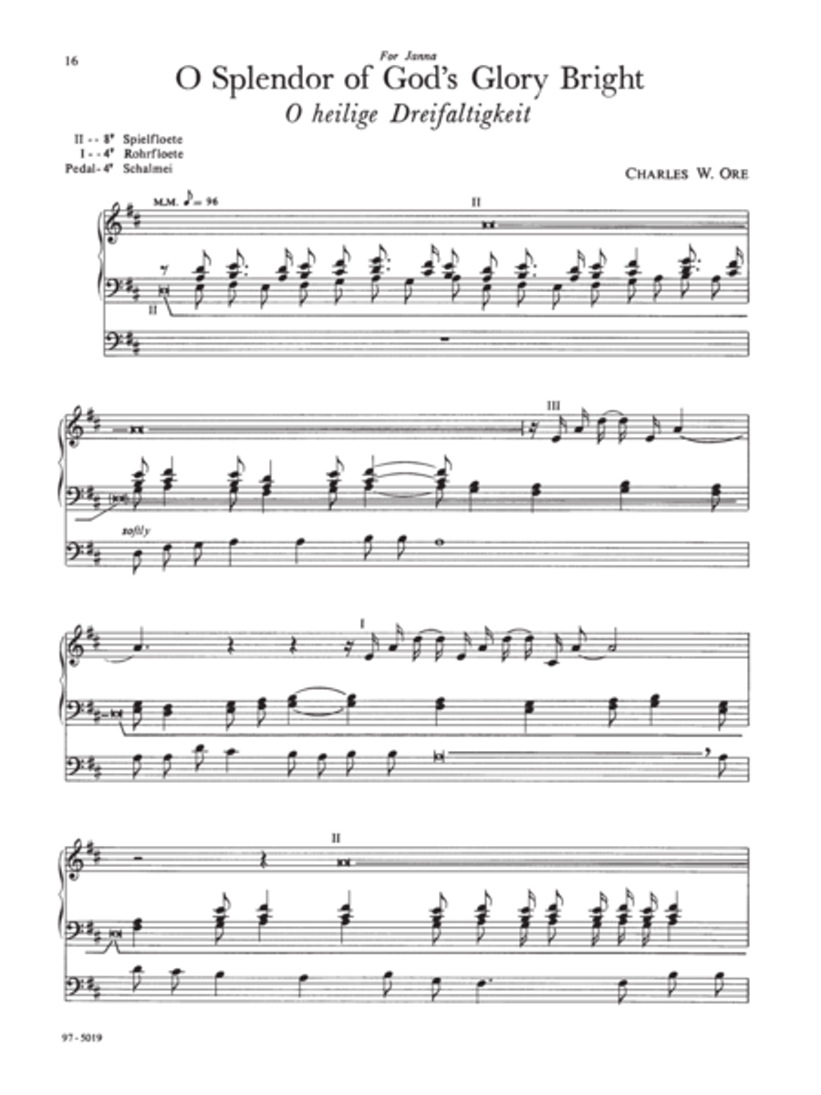 Eleven Compositions for Organ, Set I