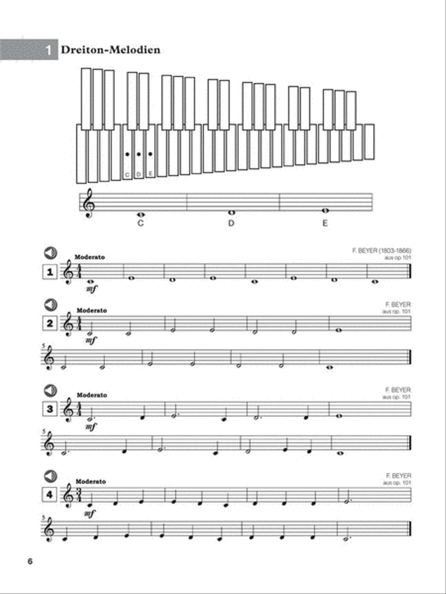 Erste Klassiksammlung für Schlaginstrumente Piano Accompaniment scores gallery preview page 2