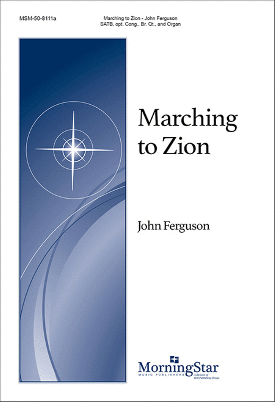 Marching to Zion 4-Part scores gallery preview page 1