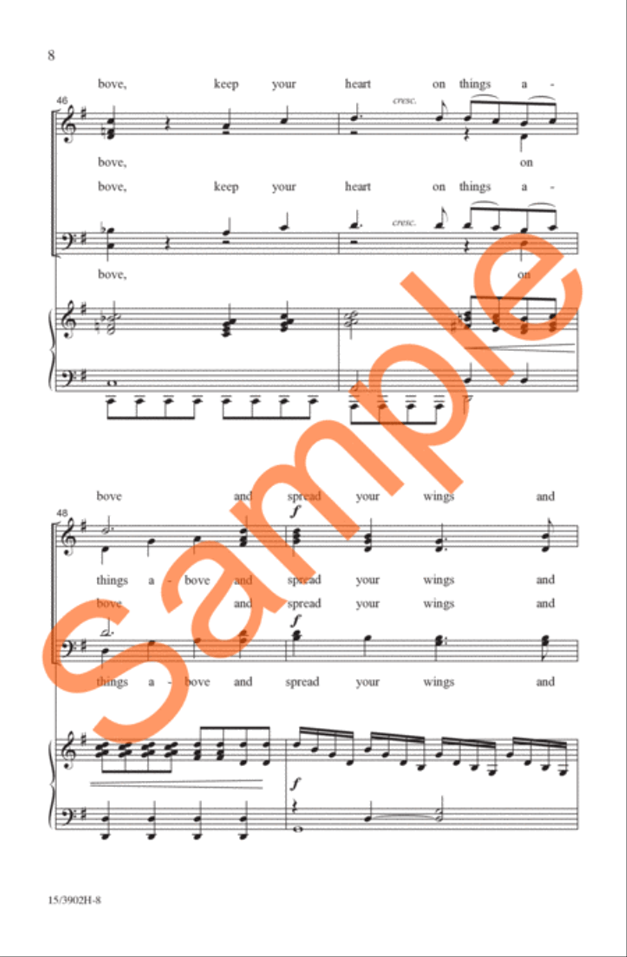 Snow Angels Snow Angels 4-Part scores gallery preview page 7