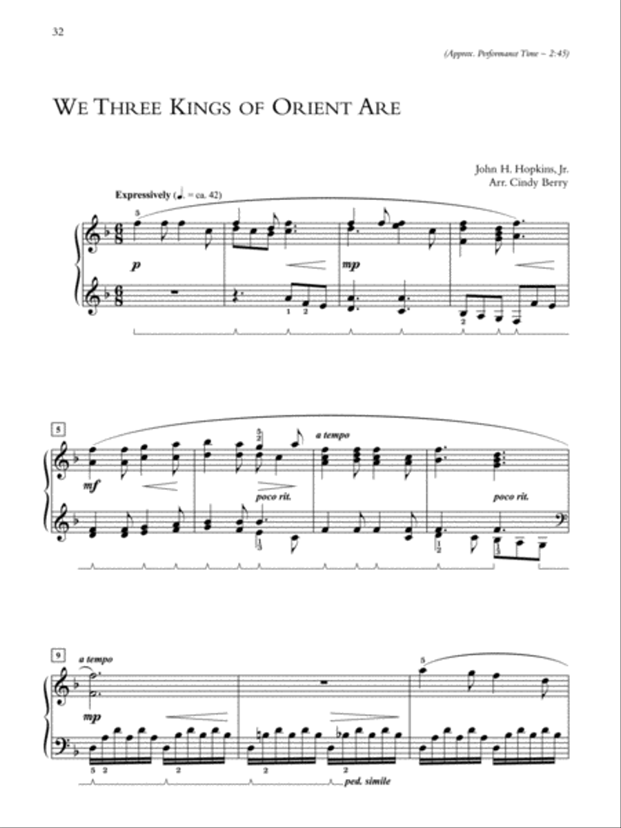 What Can I Play for Christmas?, Book 2 Piano Solo scores gallery preview page 5