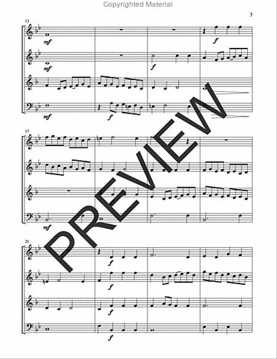Canzon Cornetto Cornet scores gallery preview page 3
