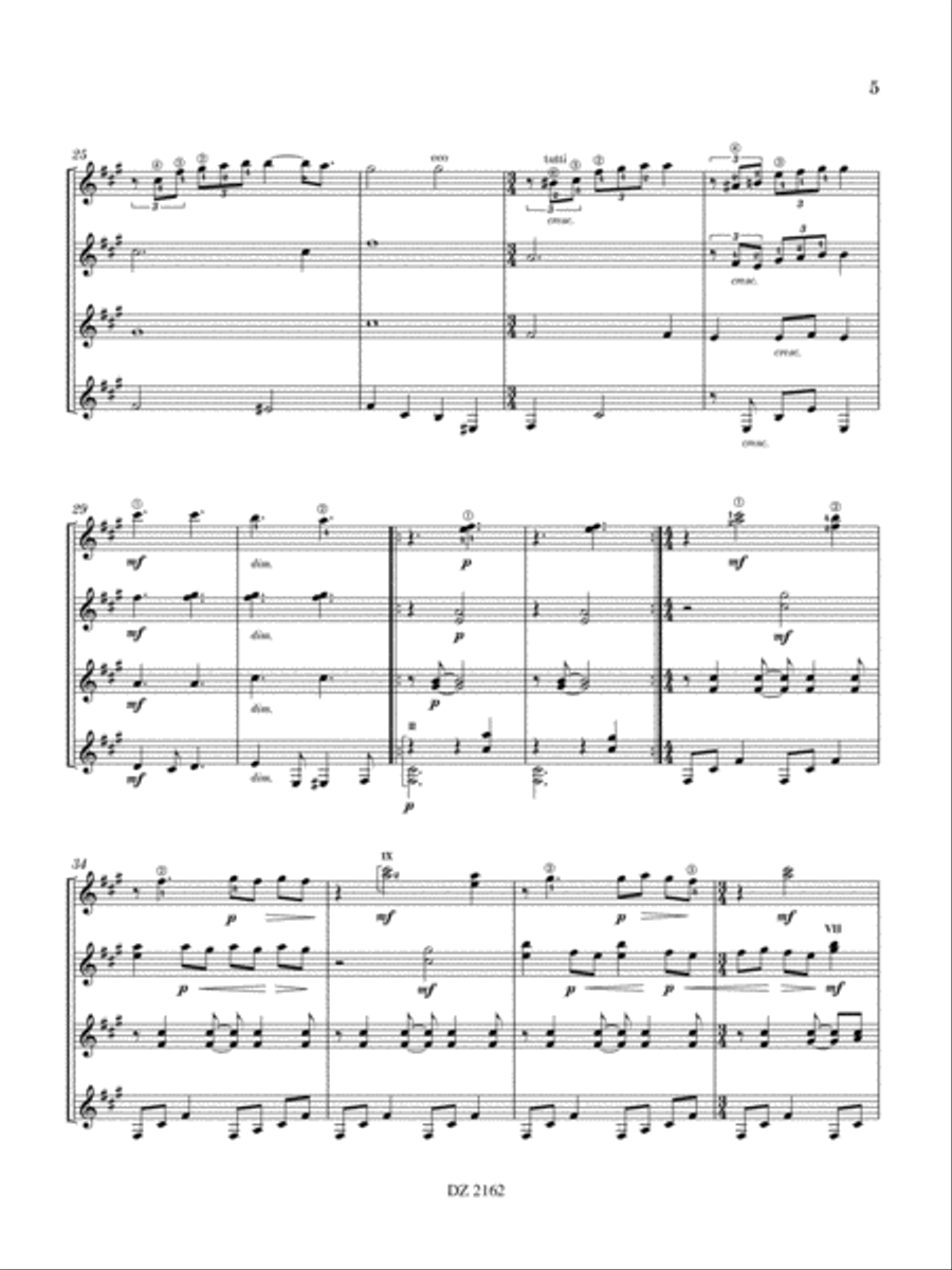 Imminent Loss Guitar Ensemble scores gallery preview page 5