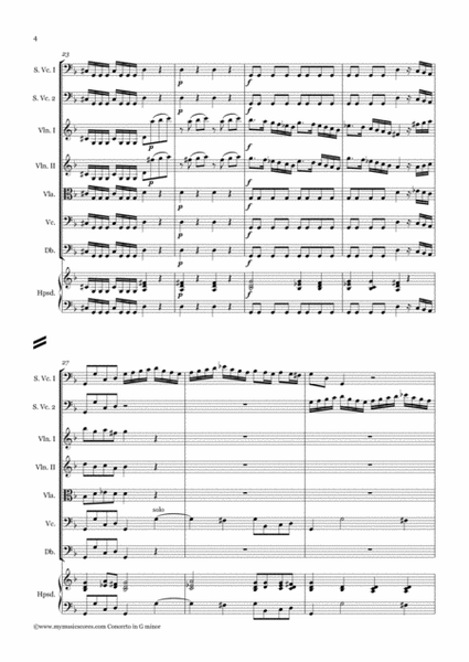 Vivaldi Concerto for 2 Cellos and String Orchestra in G minor RV. 531