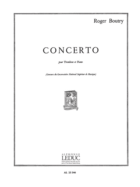 Concerto (trombone & Piano)