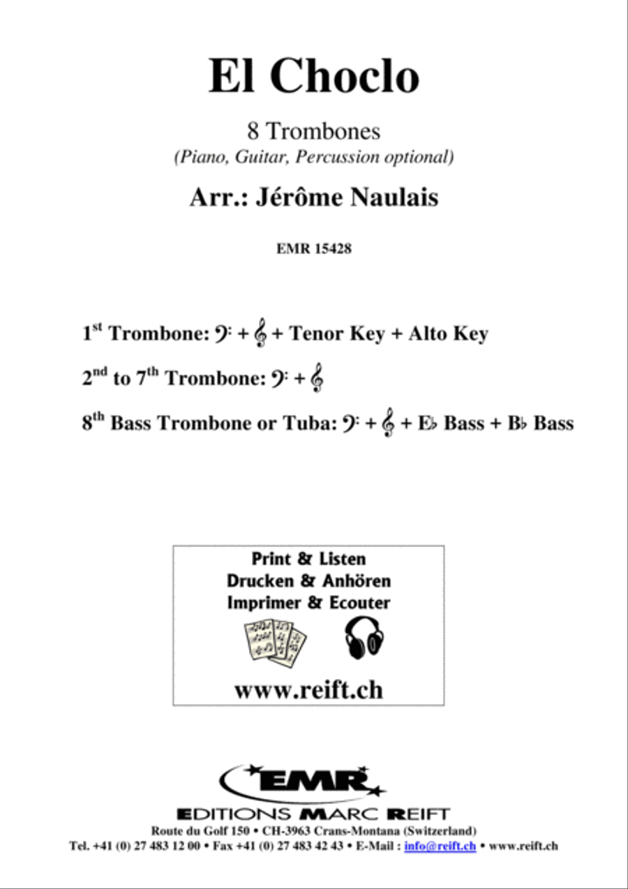 El Choclo Trombone scores gallery preview page 2