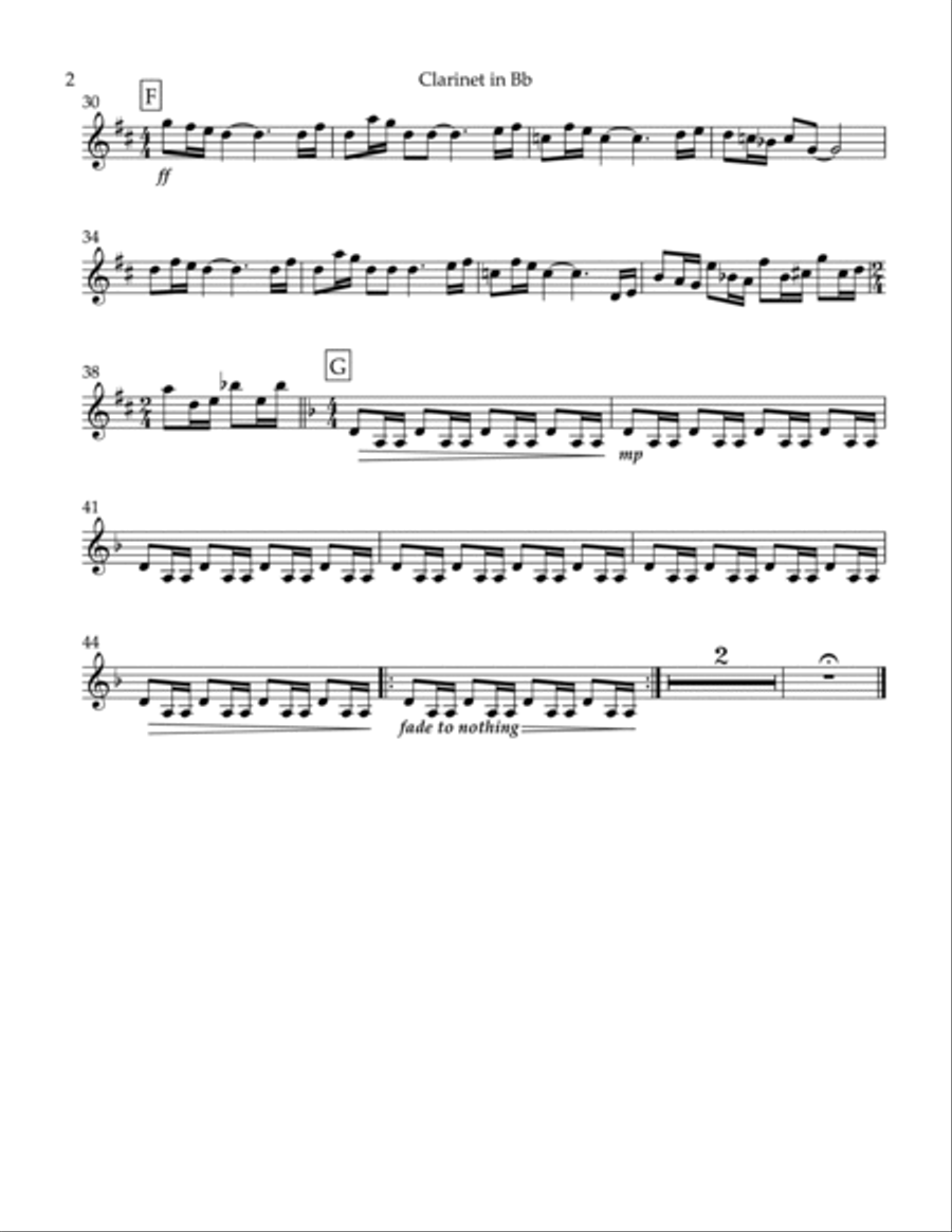 Theme From The Mandalorian Woodwind Quintet scores gallery preview page 4