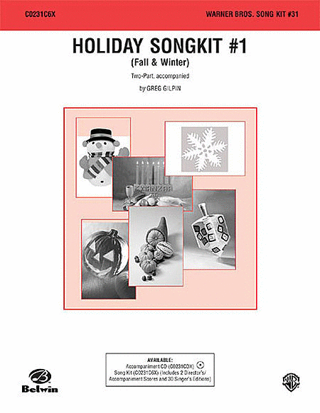 Holiday Song Kit #1: Fall & Winter (Warner Bros. Song Kit #31) image number null