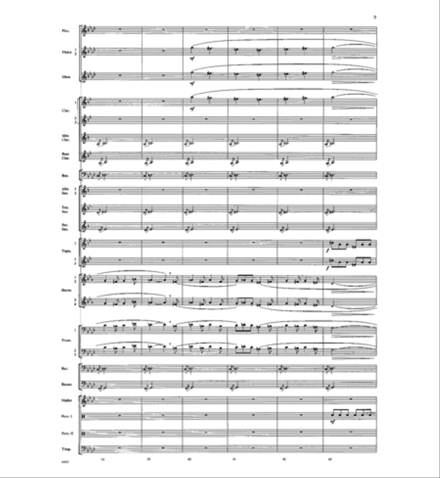 Ireland Concert Band scores gallery preview page 9
