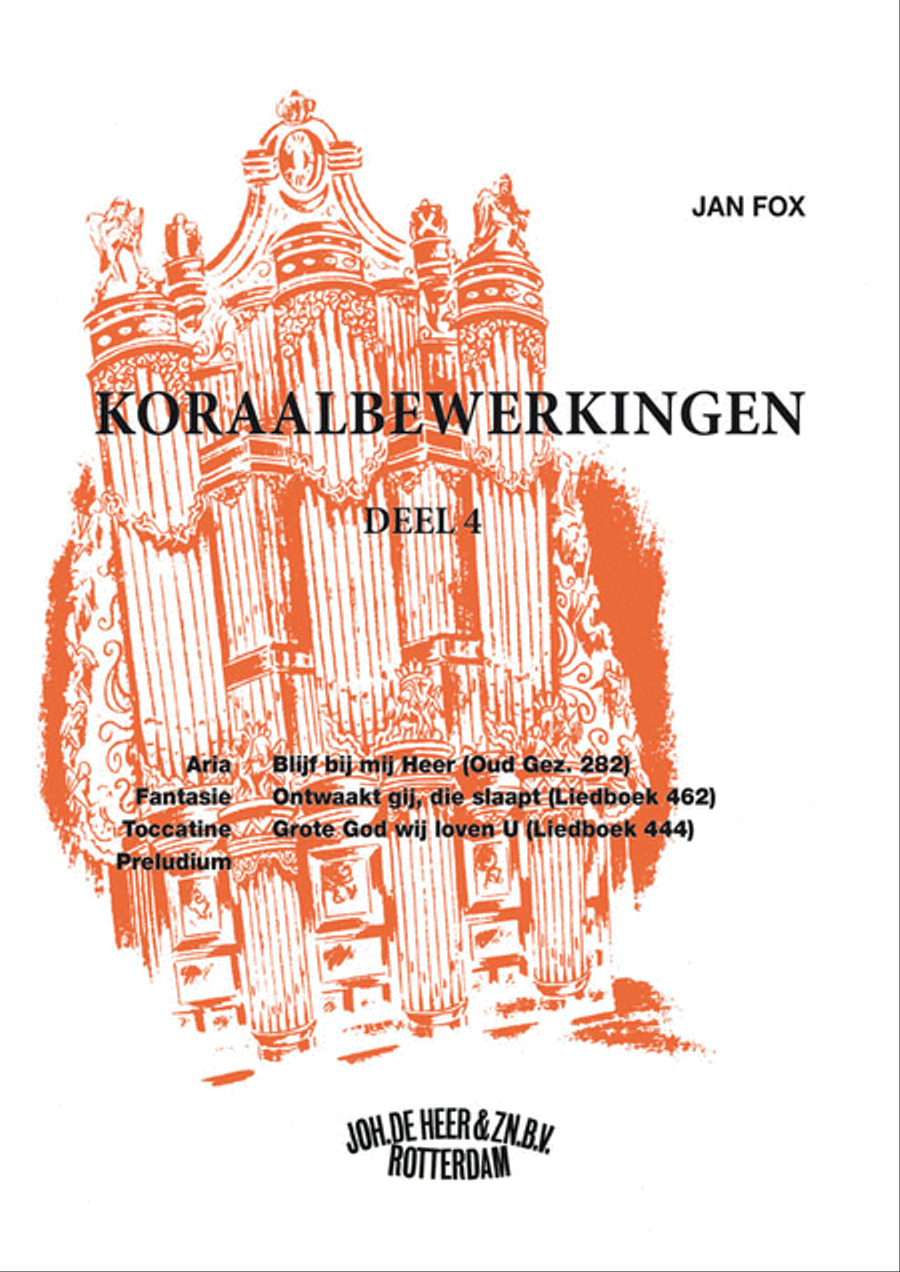 Koraalbewerkingen 4 Koraalbewerkingen 4 Organ scores gallery preview page 1