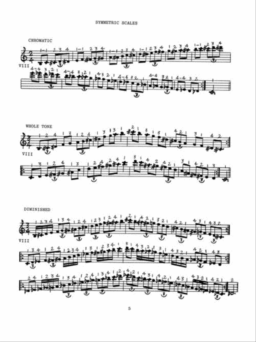 Advanced Reading Studies for Guitar Classical Guitar scores gallery preview page 5