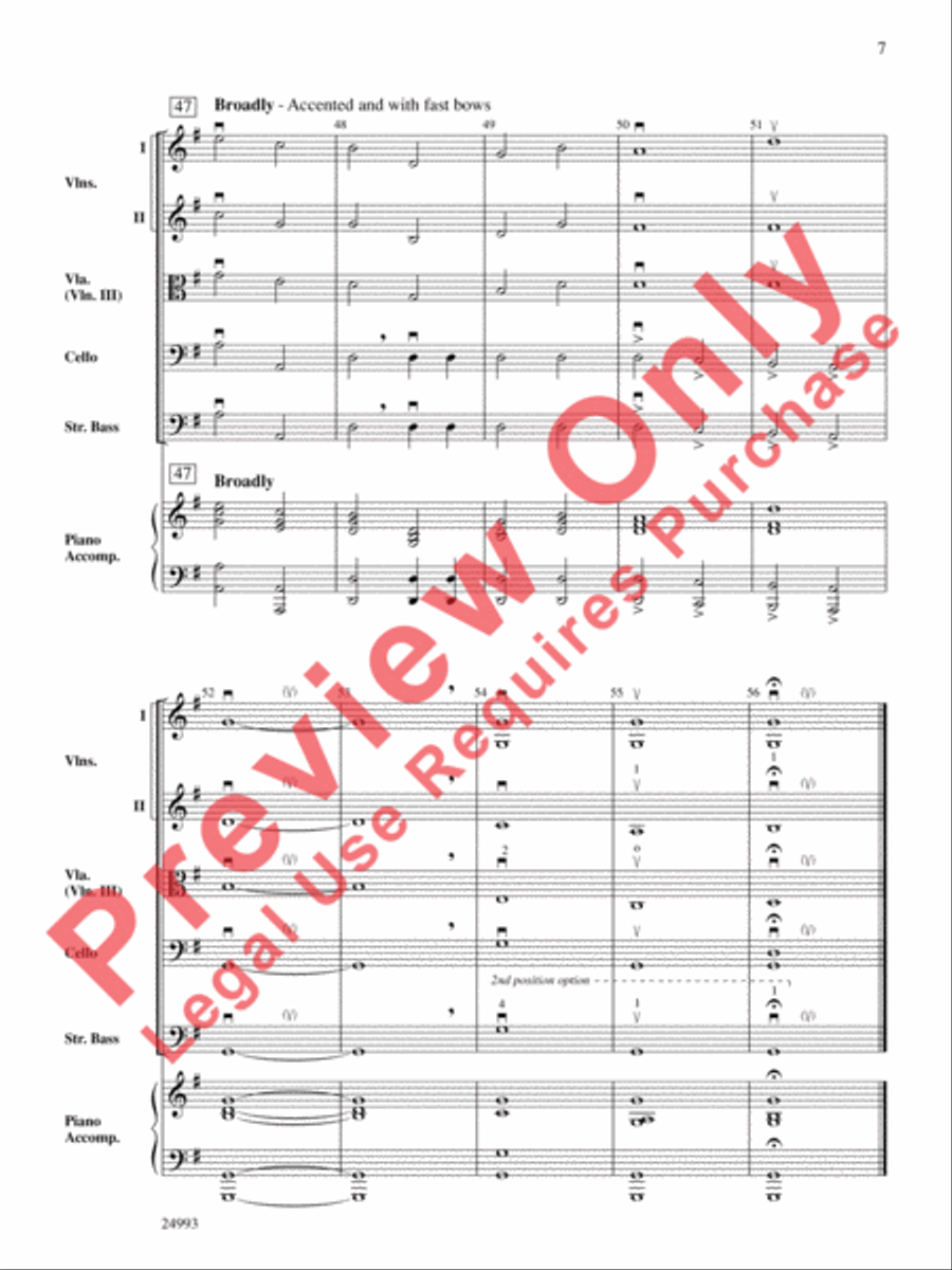 There Stands a Little Man Orchestra scores gallery preview page 8