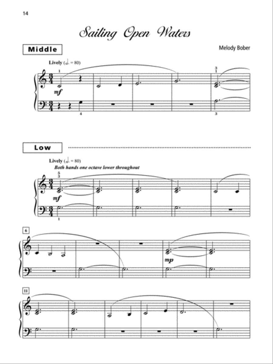 Grand Trios for Piano Small Ensemble scores gallery preview page 2