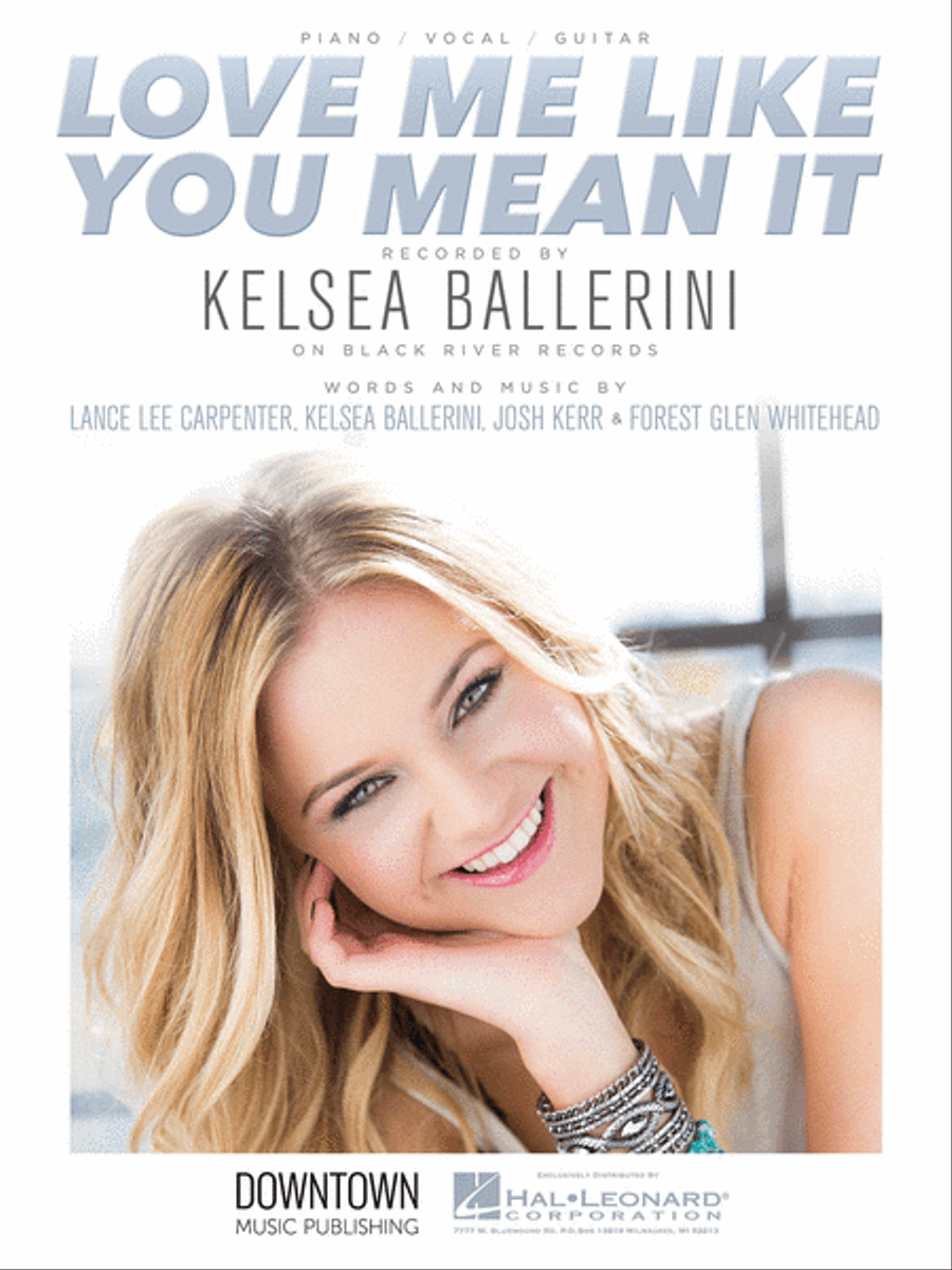 Love Me like You Mean It Piano, Vocal, Guitar scores gallery preview page 1
