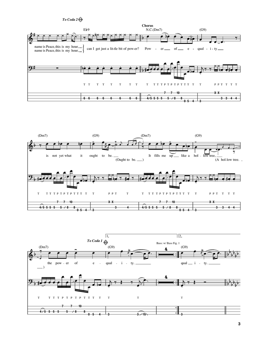 The Power Of Equality Acoustic Guitar scores gallery preview page 2