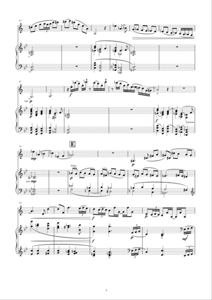 Clarinet Duo Clarinet Duet scores gallery preview page 3
