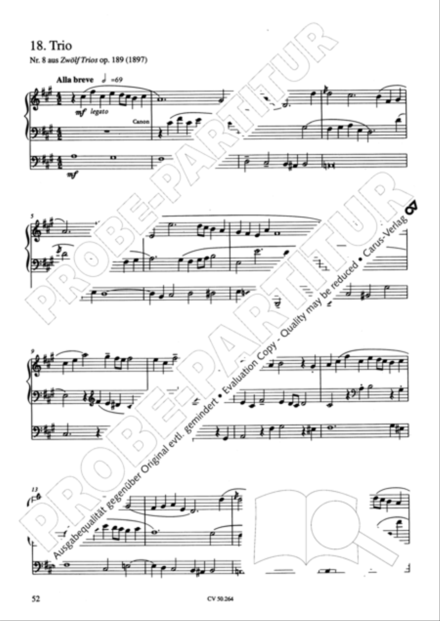 Free organ music for the Worship Service Organ Solo scores gallery preview page 53