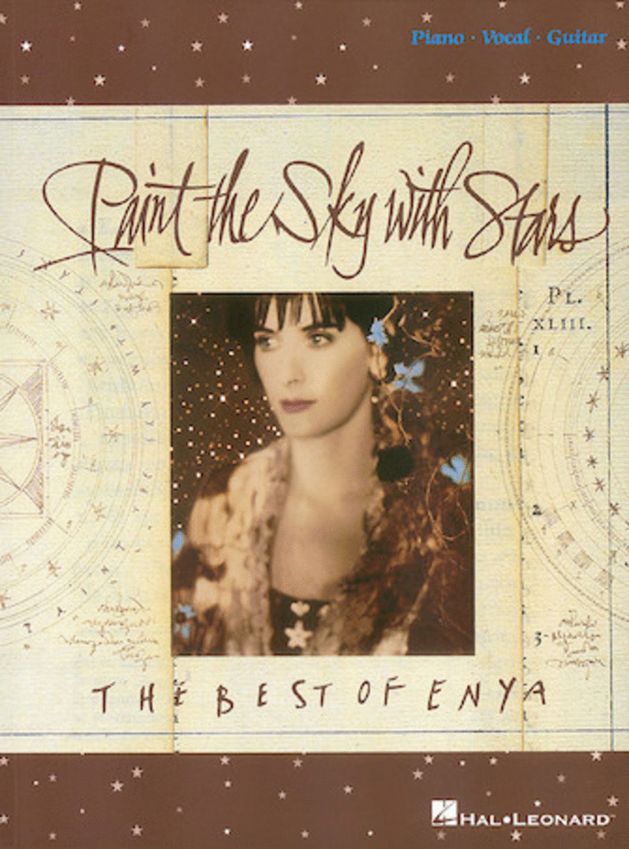 Enya – Paint the Sky with Stars Piano, Vocal, Guitar scores gallery preview page 1