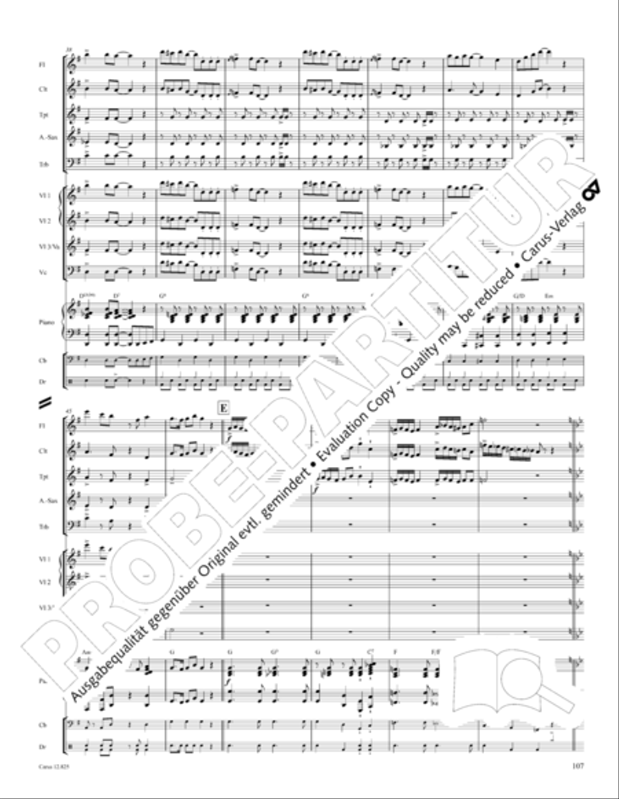 Circus Allegro Circus Allegro Choir scores gallery preview page 108