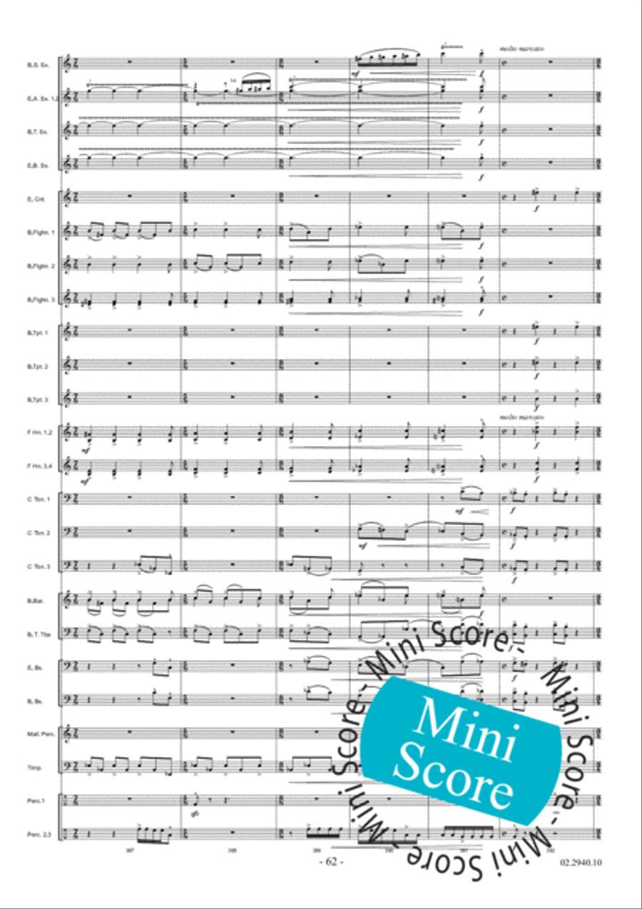 Aurora Fanfare Band scores gallery preview page 68