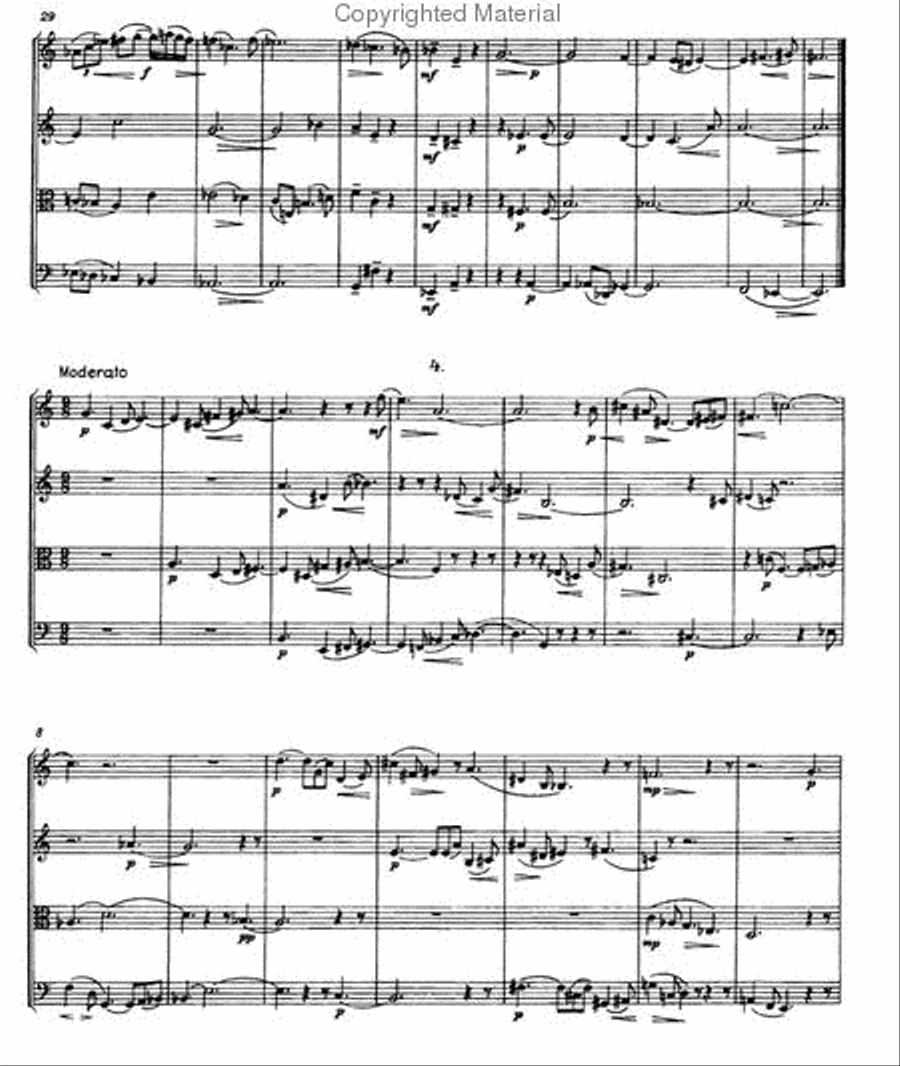 Funf kurze Stucke for Strings op. 116