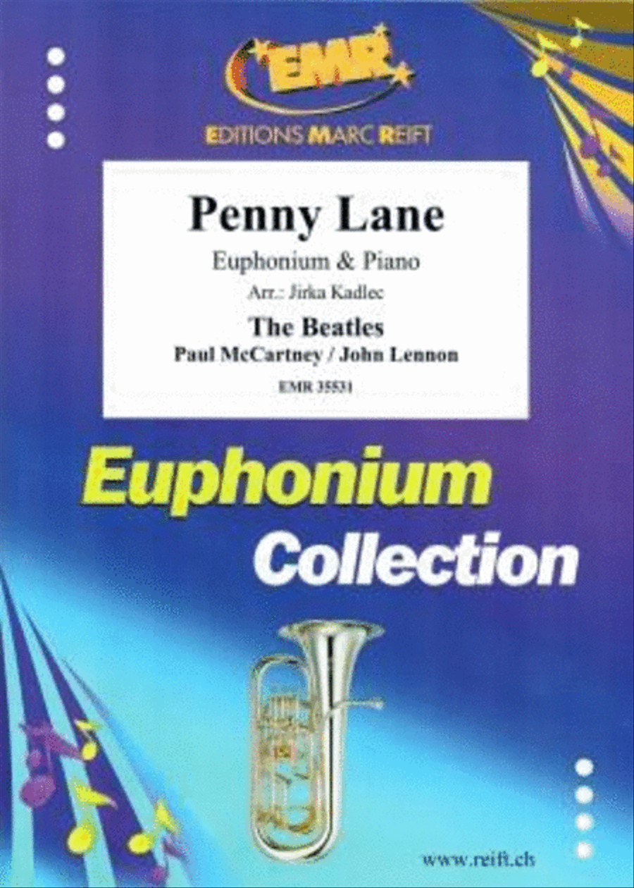 Penny Lane Penny Lane Euphonium scores gallery preview page 1