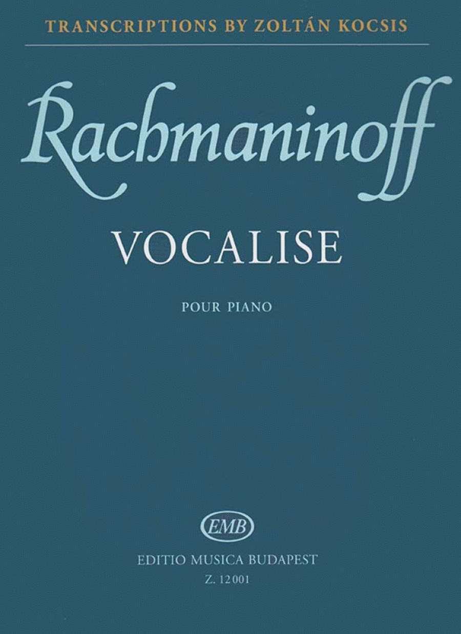 Vocalise op. 34, no 14