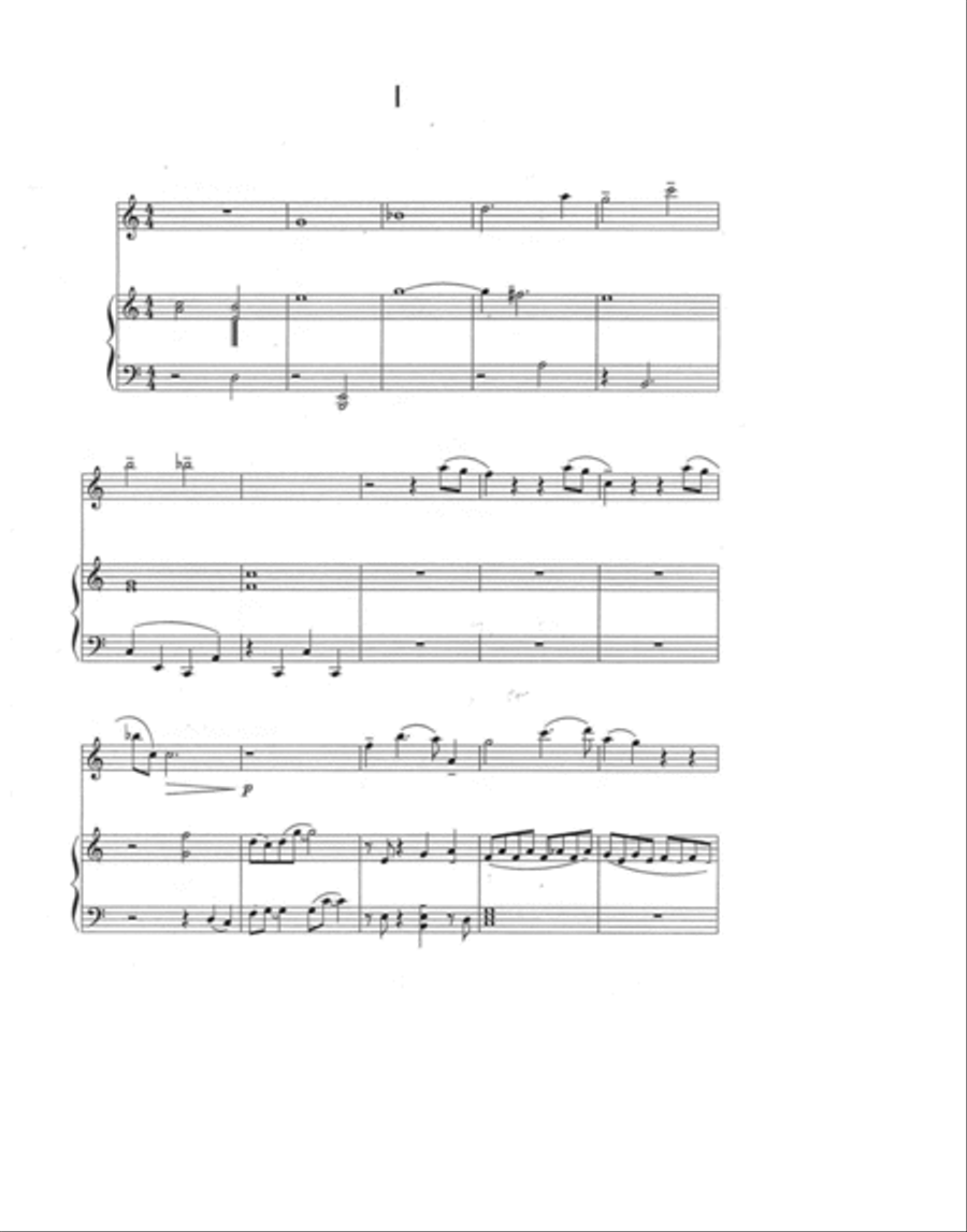 [Luening] Divertimento Piano scores gallery preview page 6