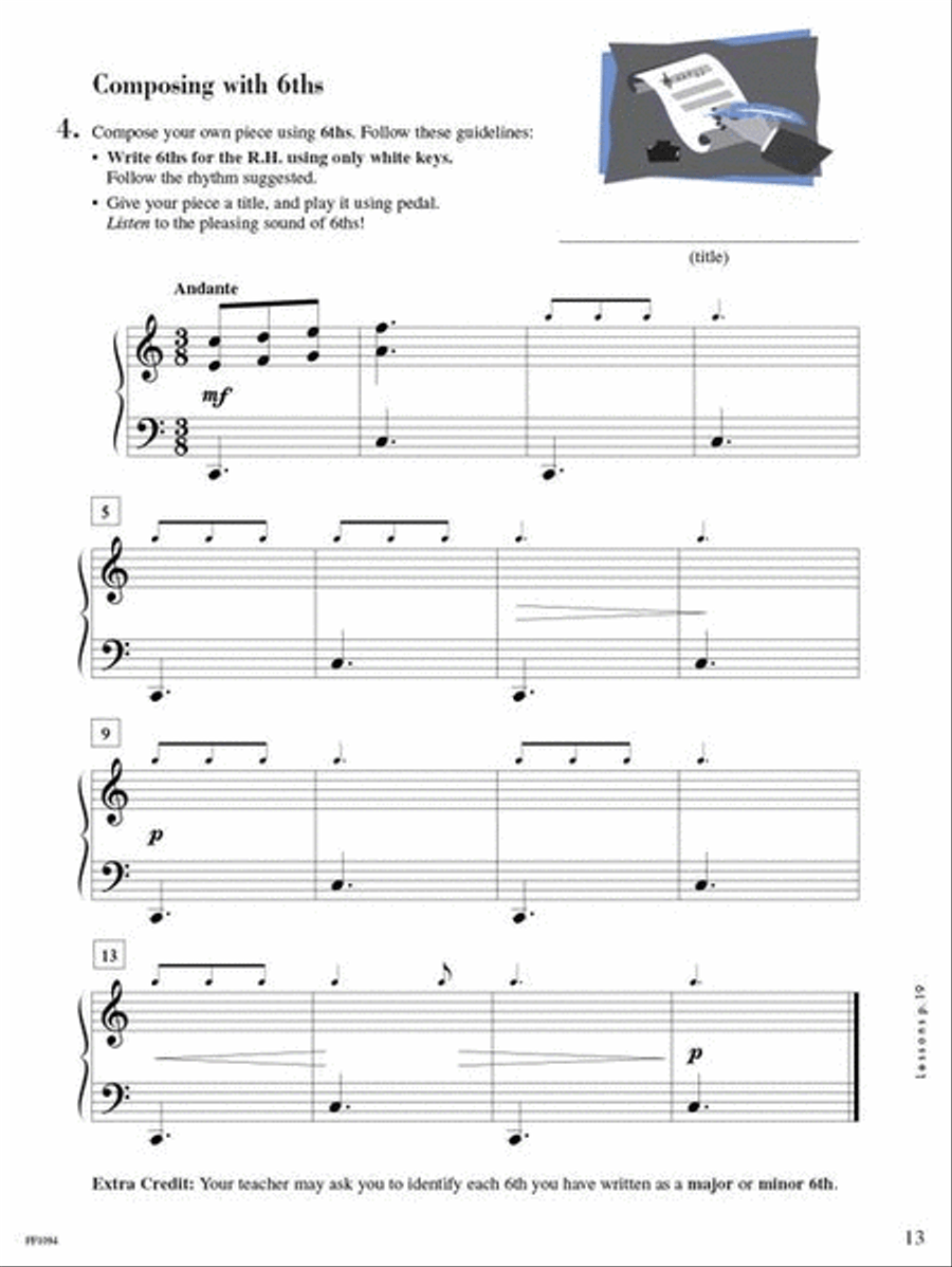 Level 5 – Theory Book Piano Method scores gallery preview page 6