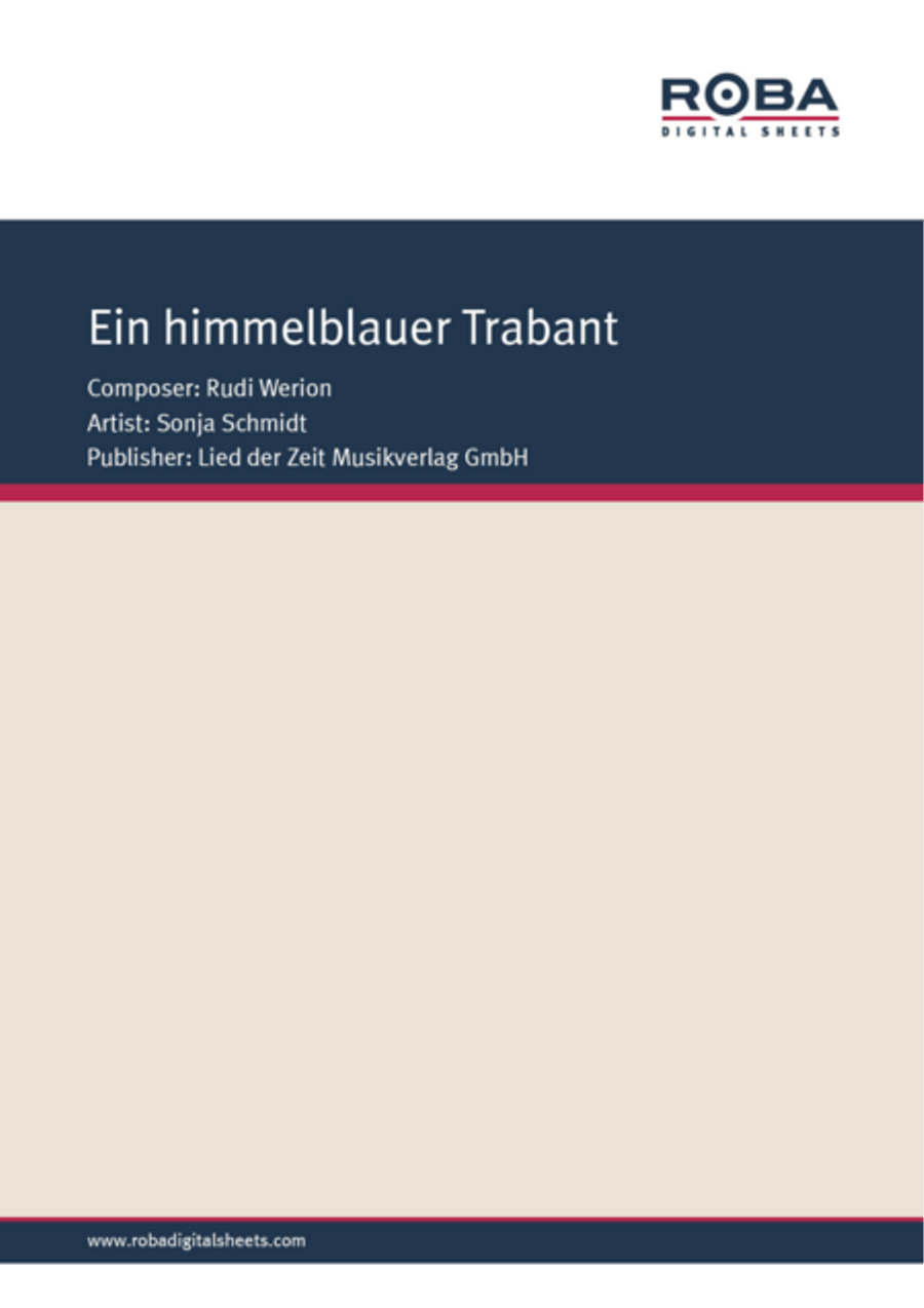 Ein himmelblauer Trabant Voice scores gallery preview page 1